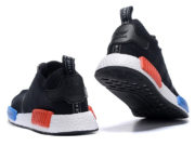 Кроссовки Adidas NMD Runner мужские черные - фото сзади