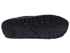 Зимние Nike Air Max 90 Suede черные - фото подошвы
