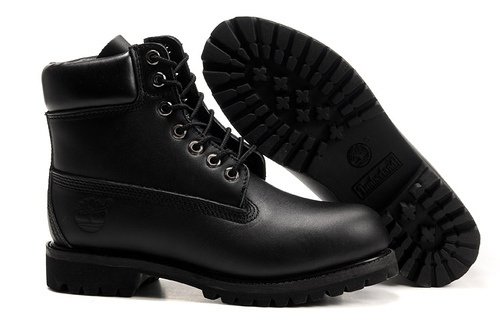 Ботинки Timberland Timberland 6 Inch Boots без меха LATHER Black кожа 40-46