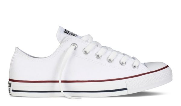 Converse All Star Chuck Taylor low white низкие белые (35-45)