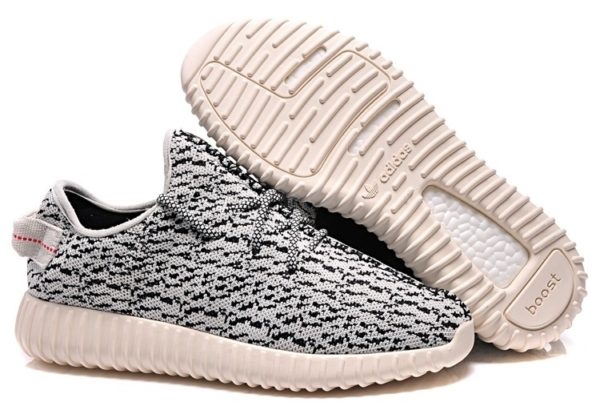 Adidas Yeezy Boost 350 Turtledove черно-белые (36-45)