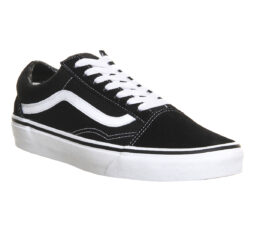 Кеды Vans Black/White Suede черные с белым нубук мужские-женские (35-44)